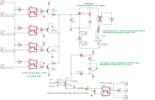 Triac Drive Schematic Triac Drive Schematic