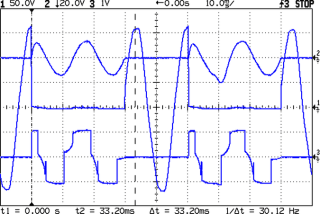 Triac drive - 2/3 duty cycle - max V trigger