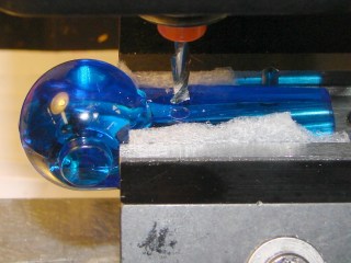 dsc05954 - Milling socket for vent plug Milling socket for vent plug