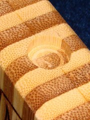 Recess for cutting board foot