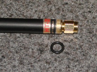dsc05985 - Antenna connector and O-ring Antenna connector and O-ring