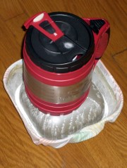 CO2 mug and powder trap