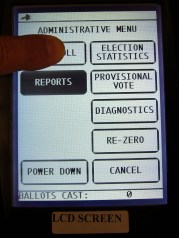 cimg5493 - Voting machine LCD miscalibration - Open Poll Voting machine LCD miscalibration - Open Poll