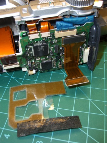 DSC-F717 static shield