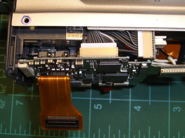 cimg5553 - DSC-F717 main board cables - bottom DSC-F717 main board cables - bottom