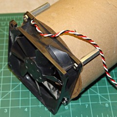 dsc00024 - Air flow straightener - fan mount Air flow straightener - fan mount