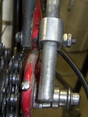 cimg5583 - Right-side screw with ground-down head Right-side screw with ground-down head