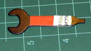 High-viz Dremel chuck wrench