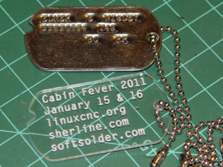 dsc00063 - Cabin Fever Dog Tag Cabin Fever Dog Tag
