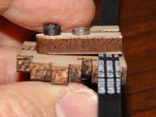 Belt clamp before modification