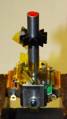 dsc00107- Extruder head with thermocouple mounts - epoxy curing Extruder head with thermocouple mounts - epoxy curing