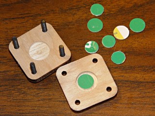 dsc00120 - Recessed Y-axis rod caps Recessed Y-axis rod caps