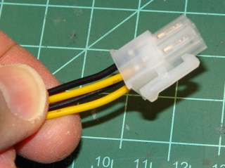ATX power supply video connector