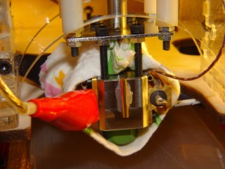 dsc00184 - Cloth insulation - first wrap Cloth insulation - first wrap