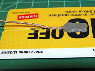 Removing thermocouple from mold