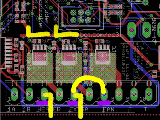 Extruder Controller MOSFET modifications