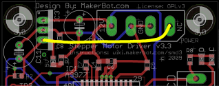 Stepper driver board modification Stepper driver board modification