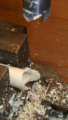 Fishmouthing CVPC tubing