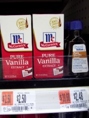 Vanilla unit pricing - 1 oz