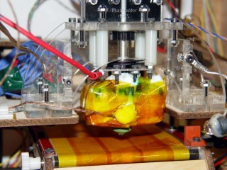 dsc00412 - Heater-block core with insulation in place Heater-block core with insulation in place