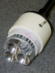 Floodlight in holder