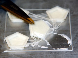 ABS coating on aluminum build plate