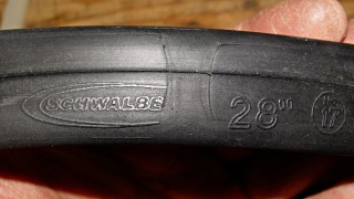 dsc00455 - Schwalbe tube with tire liner abrasion Schwalbe tube with tire liner abrasion