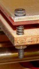 HBP Heater and aluminum sub-platform adjuster