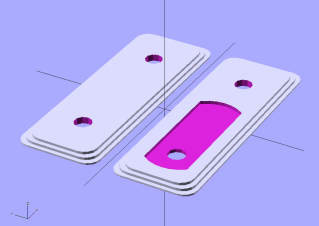 Fairing Mount Plates - Upper