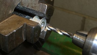 Drilling MBI motor pulley