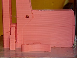 dsc00626 - Nerf pistol grip - lifting and delamination Nerf pistol grip - lifting and delamination