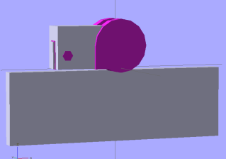 Thumbwheel holder - fit model Thumbwheel holder - fit model