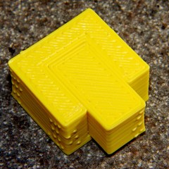 Perimeter Calibration Block - yellow 1.10 rpm 0.33 0.66 mm