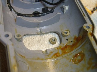 Cordless screwdriver - broken switch mounts