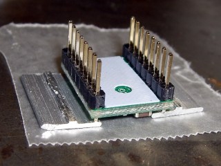 Pololu stepper board - epoxy curing