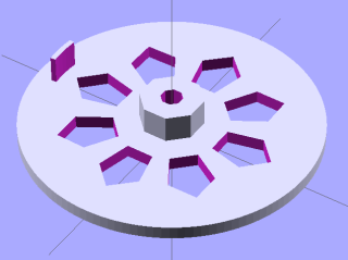Synch wheel solid model Synch wheel solid model