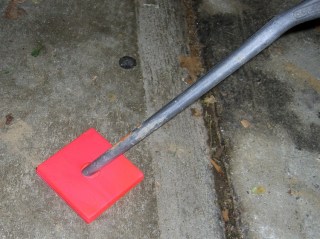 Fluorescent Red Kickstand Pad