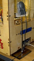 Webcam pole - in action