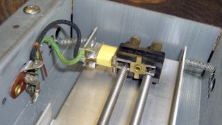 cimg6105 - Ampeg Spring Echo - input end Ampeg Spring Echo - input end