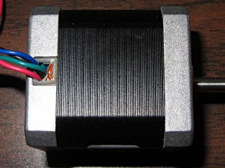 ACT 17HS5425 stepper - exposed winding