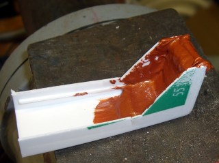 Silicone-copper wiper - curing