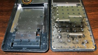 HP-48GX case rivets