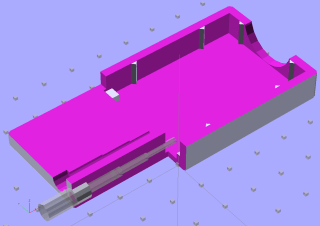 NB-5L Holder - Coil spring - solid model