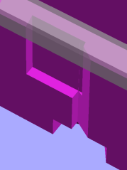 NB-5L Holder - Internal spring - detail