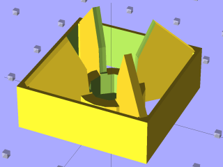 Fin Assembly- solid model Fin Assembly- solid model