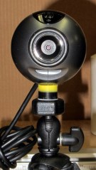 img_0750 - Logitech ball camera on tripod Logitech ball camera on tripod
