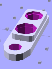 Plug Mount Plate - Solid Model Plug Mount Plate - Solid Model