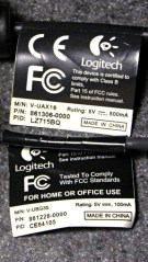 Logitech ball and notebook webcam data