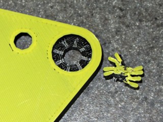 img_0800 - Camera mount baseplate - support removed Camera mount baseplate - support removed