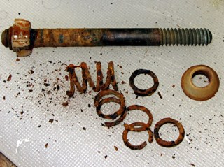 Garden sprayer valve - wreckage